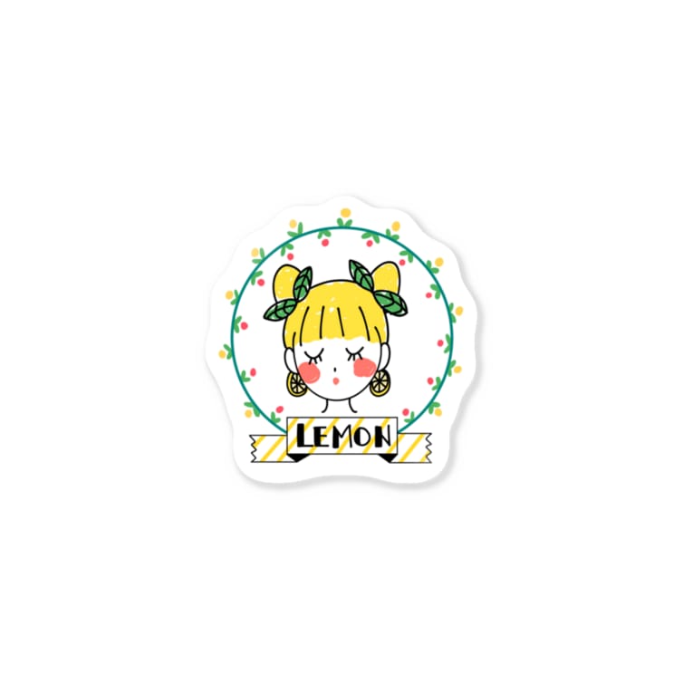 レモンちゃん ましろさん Masirokuma のステッカー通販 Suzuri スズリ レモンちゃん ましろさん Masirokuma のステッカー通販 Suzuri スズリ