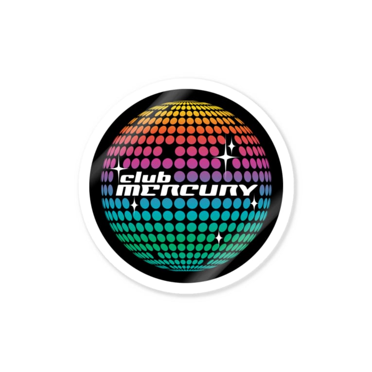 ミラーボールステッカー Club Mercury Club Mercury のステッカー通販 Suzuri スズリ