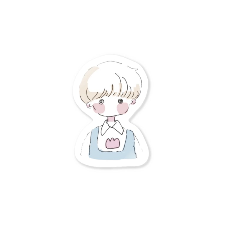 恋してる男の子 Stickers By 全世界りなちゃん戦争 Sayonara Partyy Suzuri