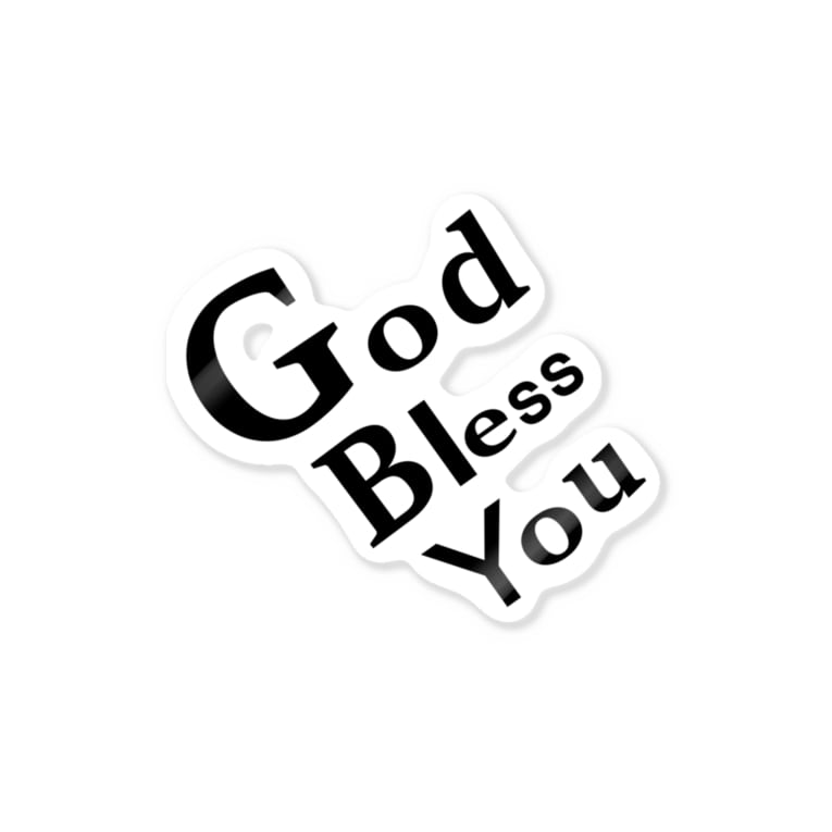 God Bless You Myalmo Almo40161650 のステッカー通販 Suzuri スズリ