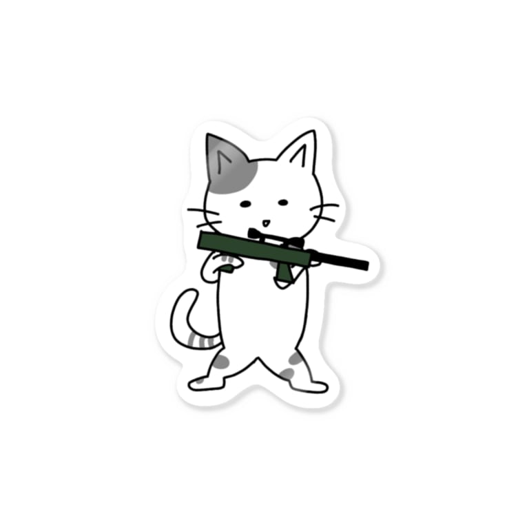 ゲーマーなネコちゃんに操作されてるネコ おなすび Onasu Suageg のステッカー通販 Suzuri スズリ ゲーマーなネコちゃんに操作されてるネコ おなすび Onasu Suageg のステッカー通販 Suzuri スズリ