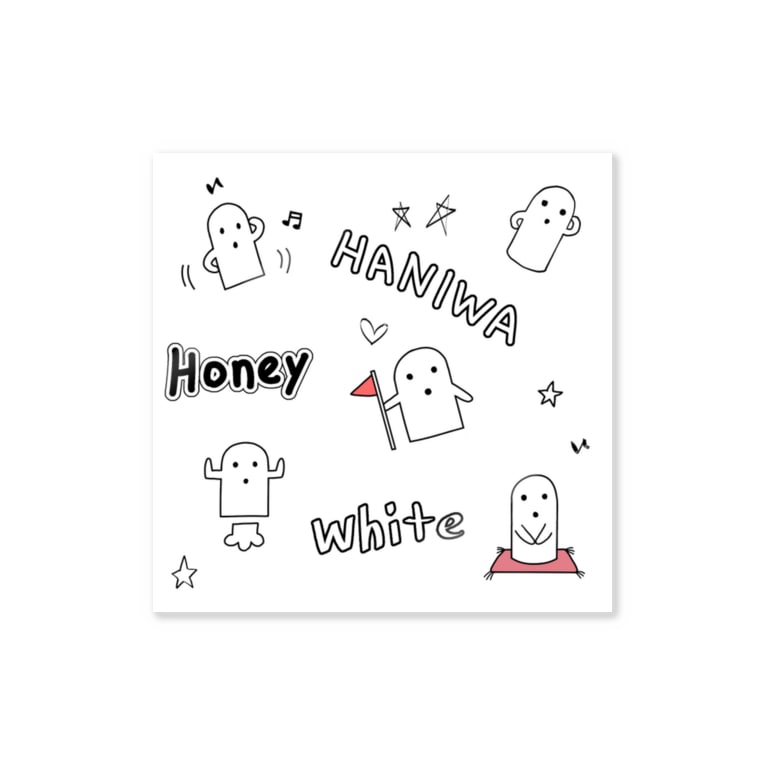 白いハニワ ロゴ イラスト 陽崎杜萌子 Lineスタンプ販売中 Hizakitomoko のステッカー通販 Suzuri スズリ 白いハニワ ロゴ イラスト 陽崎杜萌子 Lineスタンプ販売中 Hizakitomoko のステッカー通販 Suzuri スズリ