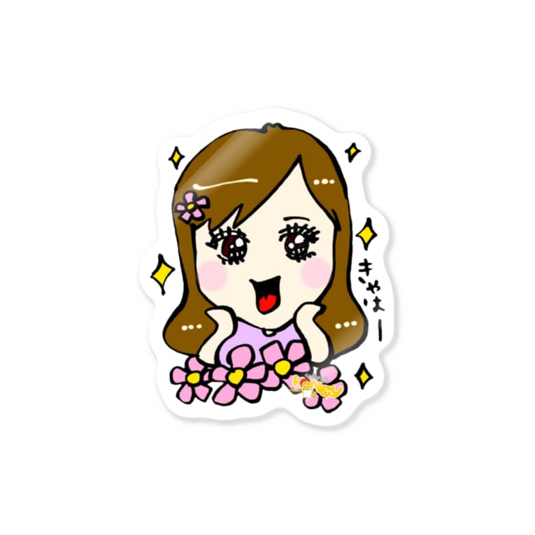 あざとかわいいブラックハニー 似顔絵屋honey Nigaoeya Honey のステッカー通販 Suzuri スズリ あざとかわいいブラックハニー 似顔絵屋honey Nigaoeya Honey のステッカー通販 Suzuri スズリ