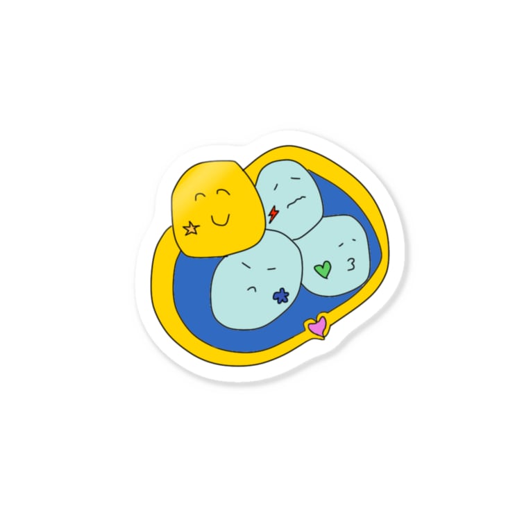 Happy Smile 文字なし Stickers By Erimondo Suzuri