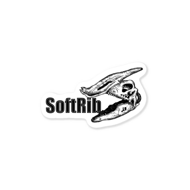 恐竜食べ食べロゴ Softrib Shop Softrib Works のステッカー通販 Suzuri スズリ 恐竜食べ食べロゴ Softrib Shop Softrib Works のステッカー通販 Suzuri スズリ
