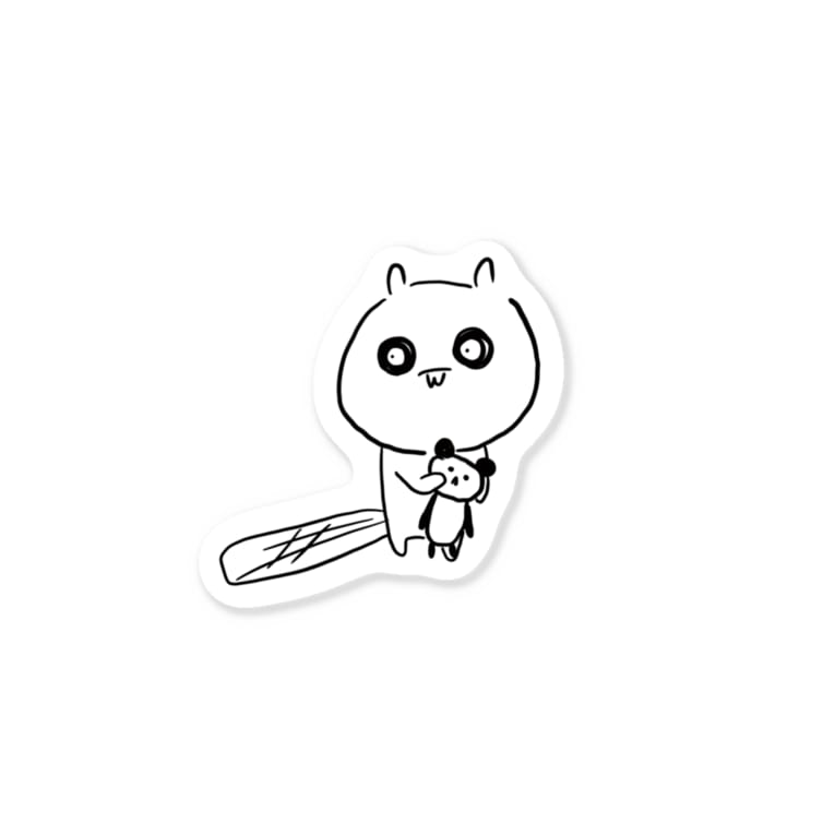 Beaver Kun ビーバーくん ねくらビーバー Beaver Kun Sakiti6014 のステッカー通販 Suzuri スズリ Beaver Kun ビーバーくん ねくらビーバー Beaver Kun Sakiti6014 のステッカー通販 Suzuri スズリ