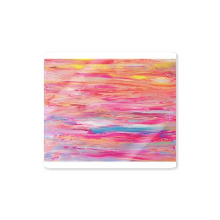 ダイナミック絵の具ピンク せきね まりの Sekinemarino のステッカー通販 Suzuri スズリ ダイナミック絵の具ピンク せきね まりの Sekinemarino のステッカー通販 Suzuri スズリ