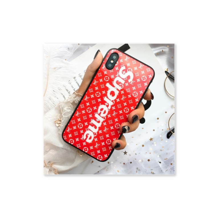 Supreme Lv コラボ 女性向け Iphone 12 Xr Xs Max Se2020ケースgalaxys20ケース Brandidiの ステッカー通販 Suzuri スズリ