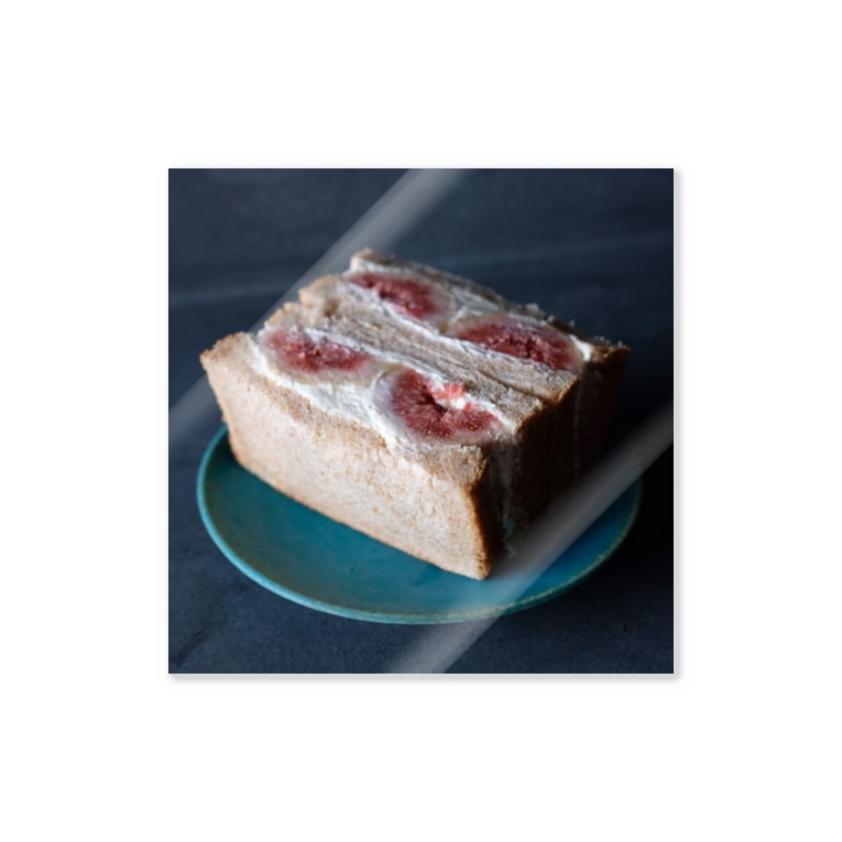 いちじくのサンドイッチ Stickers By Yucchosan Suzuri