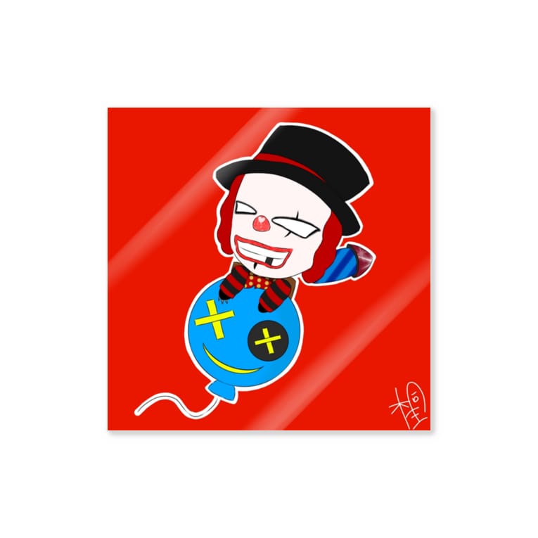 第五人格 道化師 ピエロ 桐生ノォキィの趣味的ショップリスト Noxokyi のステッカー通販 Suzuri スズリ 第五人格 道化師 ピエロ 桐生ノォキィの趣味的ショップリスト Noxokyi のステッカー通販 Suzuri スズリ