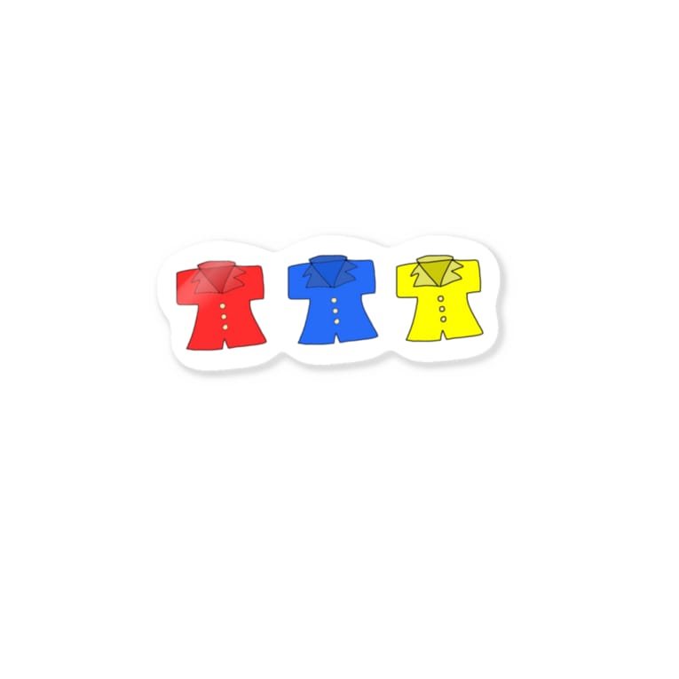 早口言葉シリーズ 赤パジャマ青パジャマ黄パジャマ Sticker By Tekemayu Suzuri 早口言葉シリーズ 赤パジャマ青パジャマ黄パジャマ Sticker By Tekemayu Suzuri