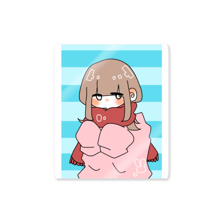 寒がり女の子 恋乙女苺子 Koitome 15 のステッカー通販 Suzuri スズリ 寒がり女の子 恋乙女苺子 Koitome 15 のステッカー通販 Suzuri スズリ