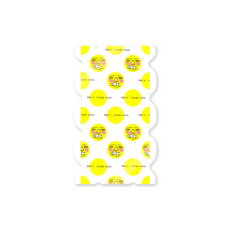 彼女はまあまあ可愛い ドットスタイル Stickers By A T M エーティーエム A T M Suzuri 彼女はまあまあ可愛い ドットスタイル Stickers By A T M エーティーエム A T M Suzuri