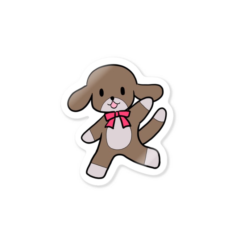 踊る犬 Stickers By 桃星雲 小桜みみなのお店 Momo Seiun Suzuri