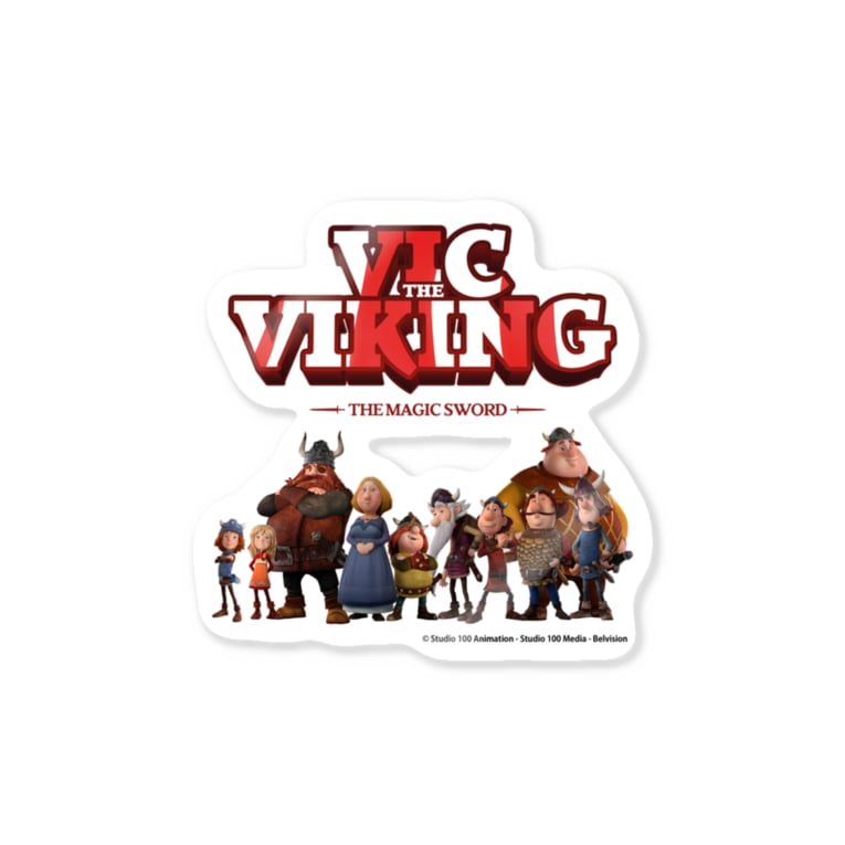 フラーケ族 映画 小さなバイキング ビッケ 公式グッズストア Vic Movie のステッカー通販 Suzuri スズリ フラーケ族 映画 小さなバイキング ビッケ 公式グッズストア Vic Movie のステッカー通販 Suzuri スズリ