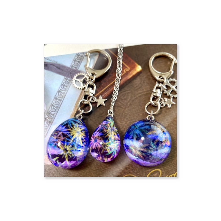 フィナーレ花火大会 雲レジン 銀のしずく 雲レジンアクセサリー Gin Sizuku のステッカー通販 Suzuri スズリ フィナーレ花火大会 雲レジン 銀のしずく 雲レジンアクセサリー Gin Sizuku のステッカー通販 Suzuri スズリ