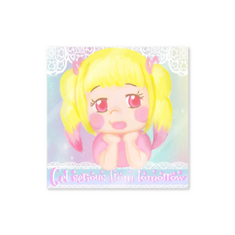 もりあり来月からやる気だす 文字なしver 森崎アリス ピンク星人 Morisaki Alice のステッカー通販 Suzuri スズリ もりあり来月からやる気だす 文字なしver 森崎アリス ピンク星人 Morisaki Alice のステッカー通販 Suzuri スズリ