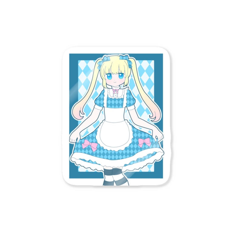 ツインテールアリス かわいいもののおみせ いそぎんちゃく Isoginchaku2go のステッカー通販 Suzuri スズリ ツインテールアリス かわいいもののおみせ いそぎんちゃく Isoginchaku2go のステッカー通販 Suzuri スズリ