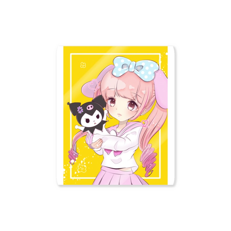 マイメロ女子とクロミちゃん Stickers By つつq Usagiuoxouchan Suzuri マイメロ女子とクロミちゃん Stickers By つつq Usagiuoxouchan Suzuri