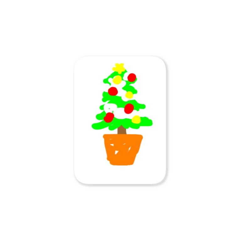 クリスマスツリー Hatt Ka Ameのステッカー通販 Suzuri スズリ クリスマスツリー Hatt Ka Ameのステッカー通販 Suzuri スズリ