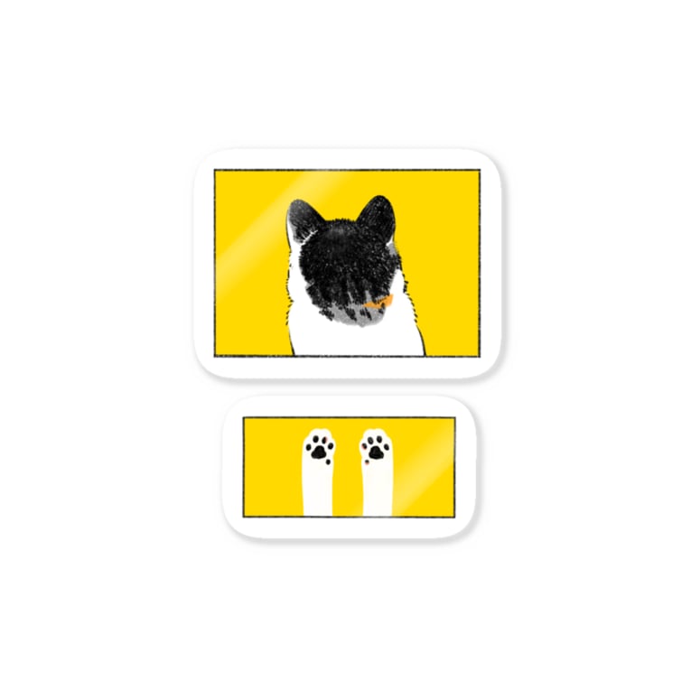 猫きいろあたま 小 ふじひと Delpilot のステッカー通販 Suzuri スズリ 猫きいろあたま 小 ふじひと Delpilot のステッカー通販 Suzuri スズリ