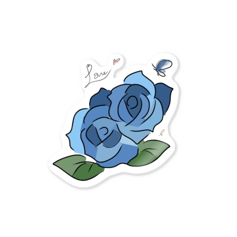 あお薔薇様 らくがきイラスト専門 Mofumofukun のステッカー通販 Suzuri スズリ あお薔薇様 らくがきイラスト専門 Mofumofukun のステッカー通販 Suzuri スズリ