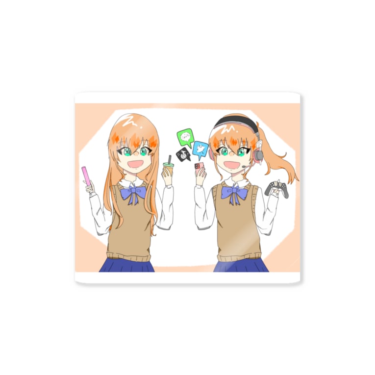 環境で人は変わる バーチャル美術部 Yukiito のステッカー通販 Suzuri スズリ 環境で人は変わる バーチャル美術部 Yukiito のステッカー通販 Suzuri スズリ