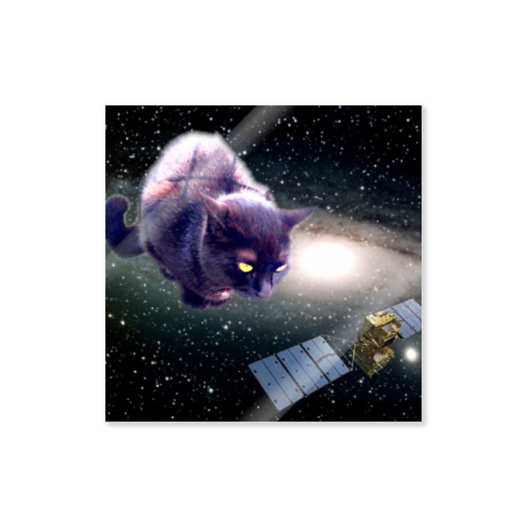 スーパー宇宙ネコ Umaノ屋 Umanohone096 のステッカー通販 Suzuri スズリ スーパー宇宙ネコ Umaノ屋 Umanohone096 のステッカー通販 Suzuri スズリ