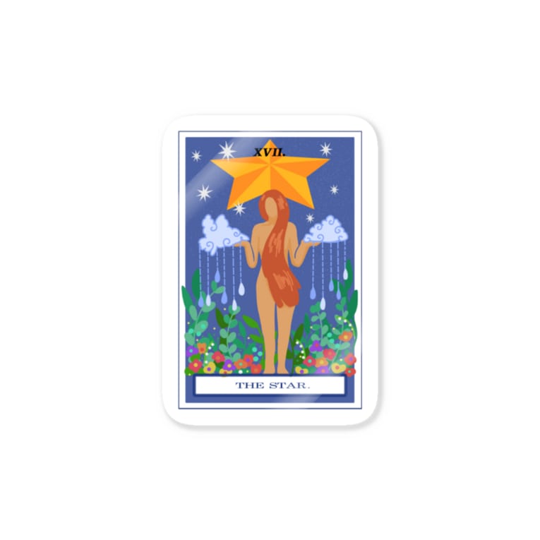 The Star タロットカード Asa Asa のステッカー通販 Suzuri スズリ