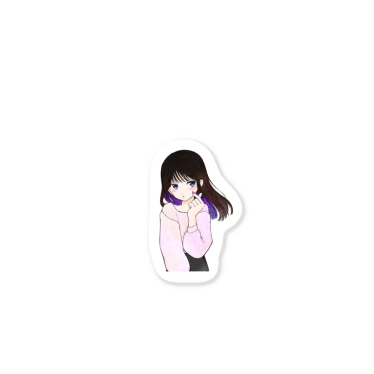 指ハートの女の子 Stickers By イラスト研究室 Illustlab Suzuri 指ハートの女の子 Stickers By イラスト研究室 Illustlab Suzuri