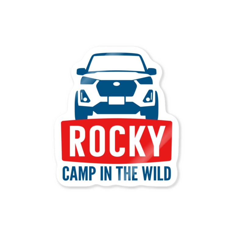 Suv Camp イラスト ライズ ロッキー大好き Cazoo 1 のステッカー通販 Suzuri スズリ