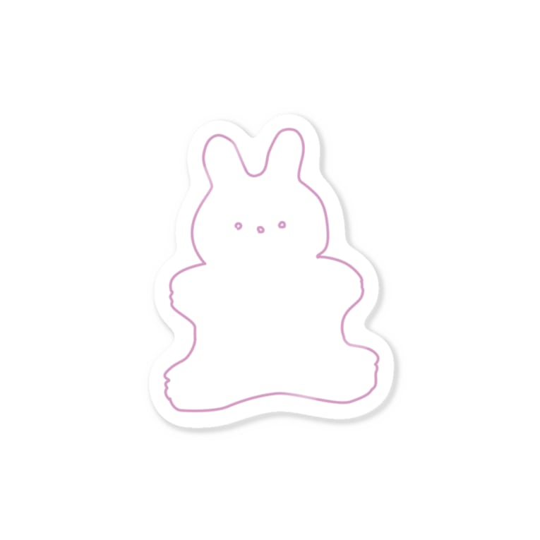 うさぎ ピンク おやすみーこ Oyasuminmin 3 のステッカー通販 Suzuri スズリ うさぎ ピンク おやすみーこ Oyasuminmin 3 のステッカー通販 Suzuri スズリ