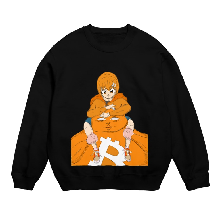 はるちゃん ビットコイン君 Soco 仮想通貨キモキャラ Soco Illusts のスウェット通販 Suzuri スズリ はるちゃん ビットコイン君 Soco 仮想通貨キモキャラ Soco Illusts のスウェット通販 Suzuri スズリ