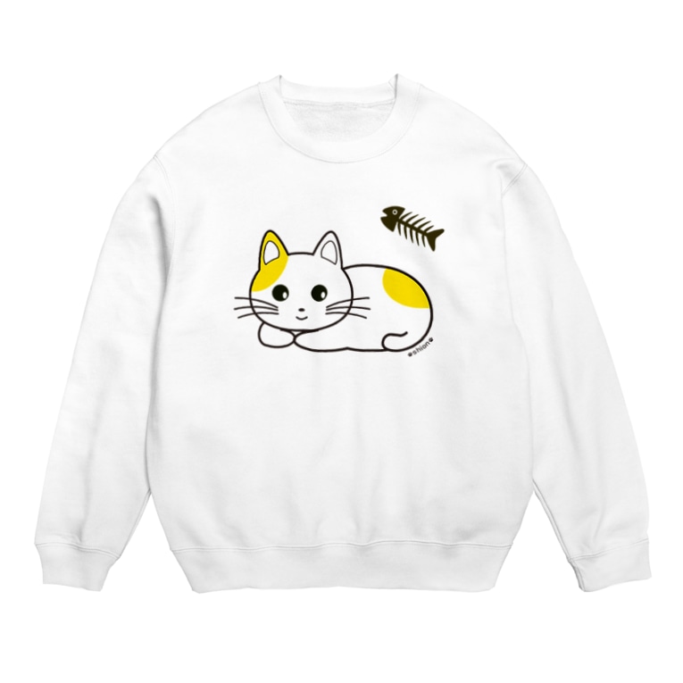 詩愛 しおん 猫コラボ商品 イエロー Popwork ポップワーク Popwork のスウェット通販 Suzuri スズリ