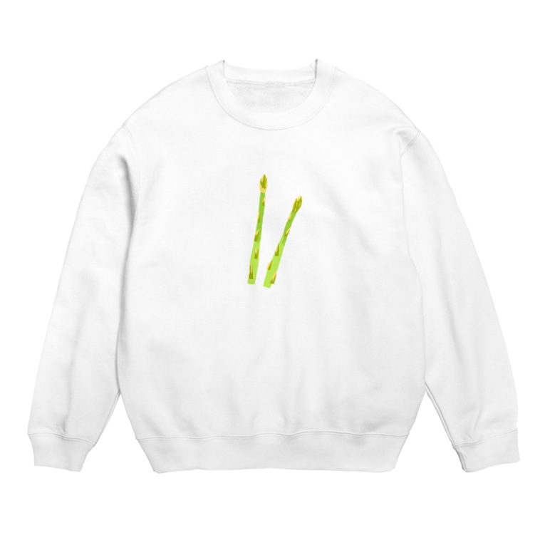 アスパラ アスパラガスイラストtシャツ お野菜シリーズ Illust Designs Labのスウェット通販 Suzuri スズリ