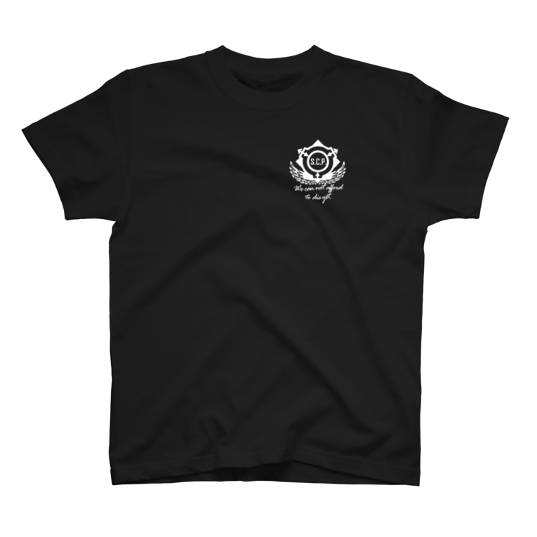 Scp財団ロゴグッズ シャツ白 Scp Foundation トランジスタ Scp Foundation Try Sound のtシャツ通販 Suzuri スズリ