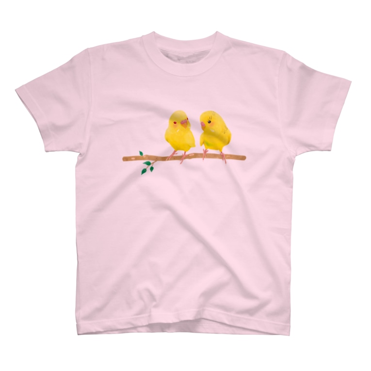 幸せの黄色いセキセイインコ Mi I Creのtシャツ通販 Suzuri スズリ 幸せの黄色いセキセイインコ Mi I Creのtシャツ通販 Suzuri スズリ