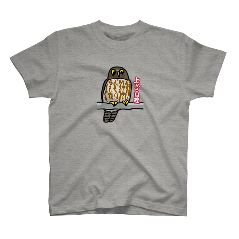 上から目線 アオバズク 野鳥生活 Yachoo Seikatsu のtシャツ通販 Suzuri スズリ 上から目線 アオバズク 野鳥生活 Yachoo Seikatsu のtシャツ通販 Suzuri スズリ