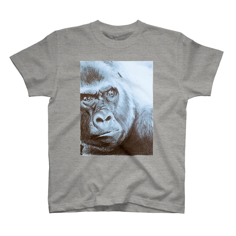 イケメンゴリラ T Shirts By Tarofu Suzuri イケメンゴリラ T Shirts By Tarofu Suzuri