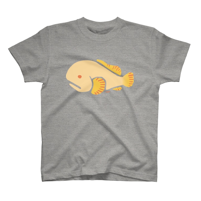 ひっぺ 絵描き Hippe Pe の 深海魚シリーズ Tシャツ という名のオモイデ Suzuri スズリ