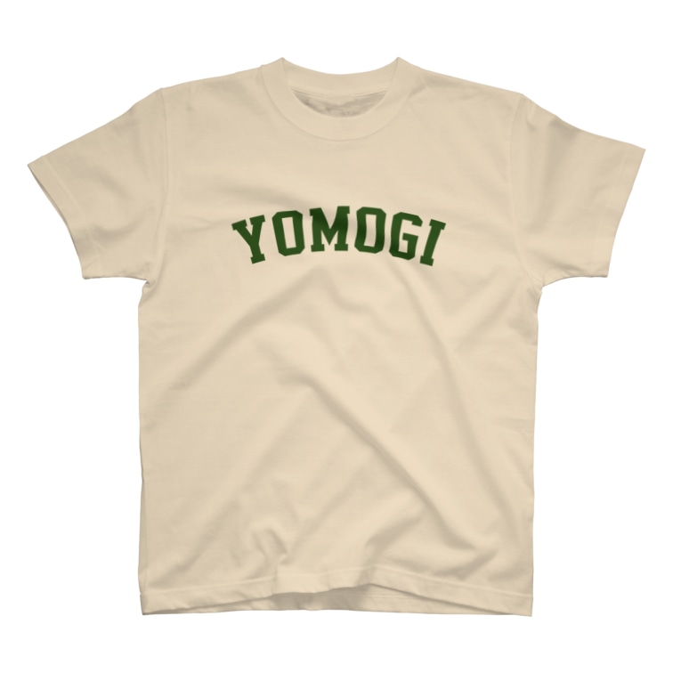 Yomogi カレッジロゴ Yomogimojaのtシャツ通販 Suzuri スズリ