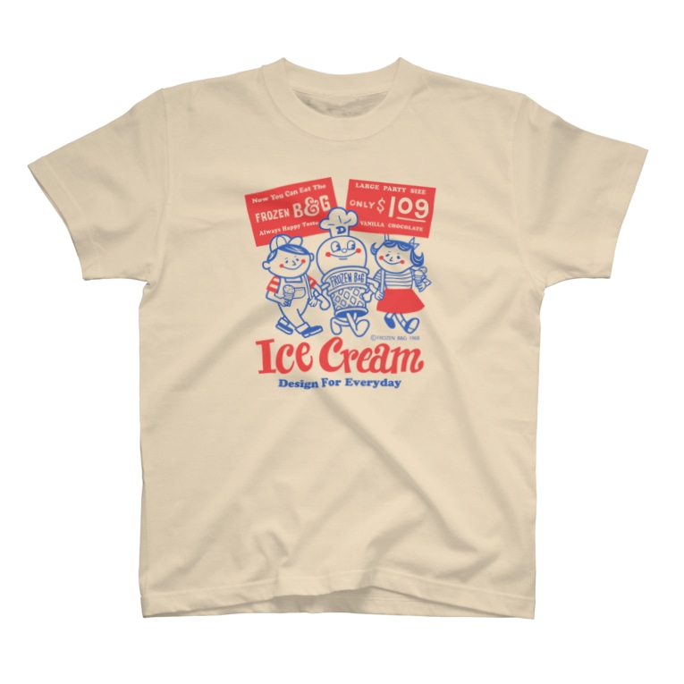 アイスクリームboy Amp Girl アメリカンレトロ Design For Everyday Designforeveryday のtシャツ通販 Suzuri スズリ アイスクリームboy Amp Girl アメリカンレトロ Design For Everyday Designforeveryday のtシャツ通販 Suzuri スズリ