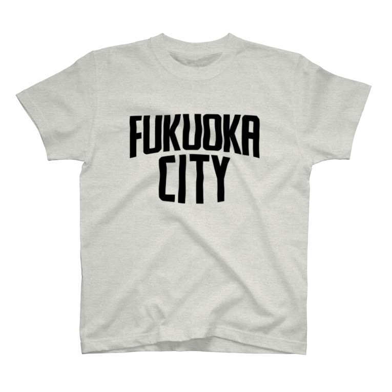 福岡シティtシャツ ブラックロゴ T Shirts By 福岡tシャツ通販サイト Fukuokacity Suzuri