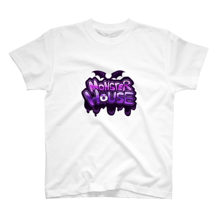 Monster House Logo 悪天 Akua Ma のtシャツ通販 Suzuri スズリ