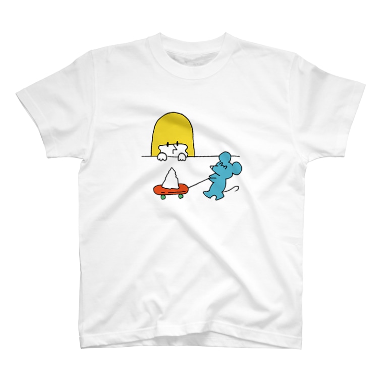 鼠が塩を引く ねむまーる Nemumaru1031 のtシャツ通販 Suzuri スズリ 鼠が塩を引く ねむまーる Nemumaru1031 のtシャツ通販 Suzuri スズリ