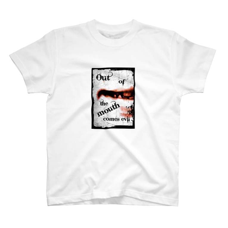 口は災いの元 L Cot Tat のtシャツ通販 Suzuri スズリ 口は災いの元 L Cot Tat のtシャツ通販 Suzuri スズリ