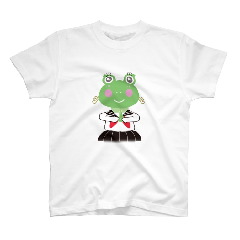 サッチのお願い カエルキャラの店 W Line のtシャツ通販 Suzuri スズリ