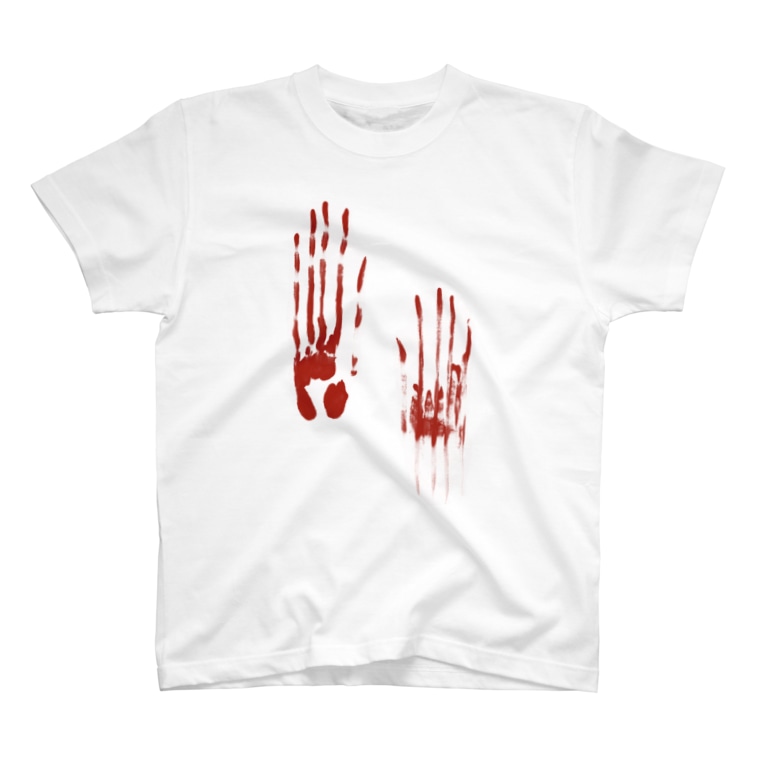 血塗られた手形シリーズ Misa Funeral Store Misa Funeral のtシャツ通販 Suzuri スズリ