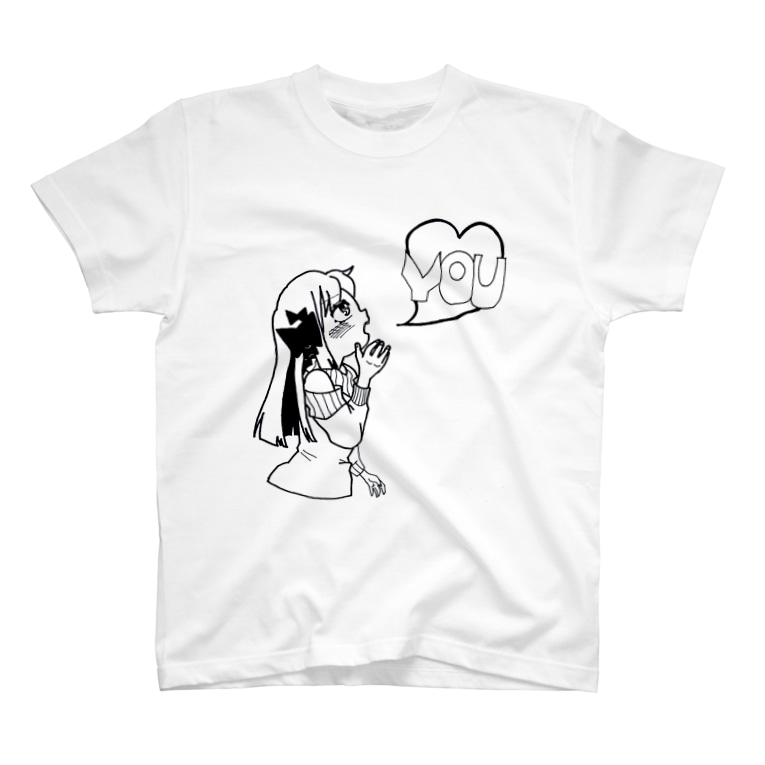 女の子と会話を楽しむグッズ 日系日本人 猫大好き Kuroneko Holic のtシャツ通販 Suzuri スズリ