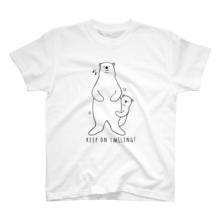 シンプル シロクマ 親子 Qroovy Qroovy のtシャツ通販 Suzuri スズリ シンプル シロクマ 親子 Qroovy Qroovy のtシャツ通販 Suzuri スズリ